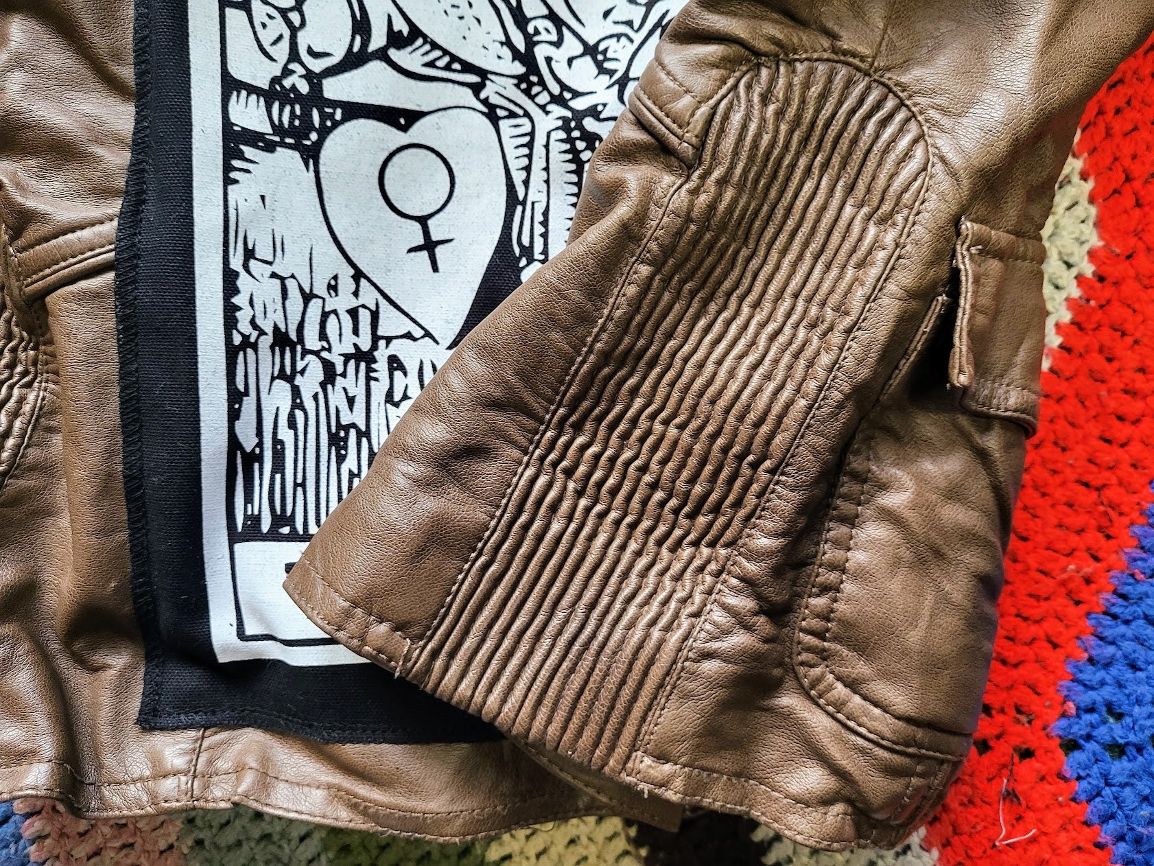 Hooded Leather Bomber Empress Jacket