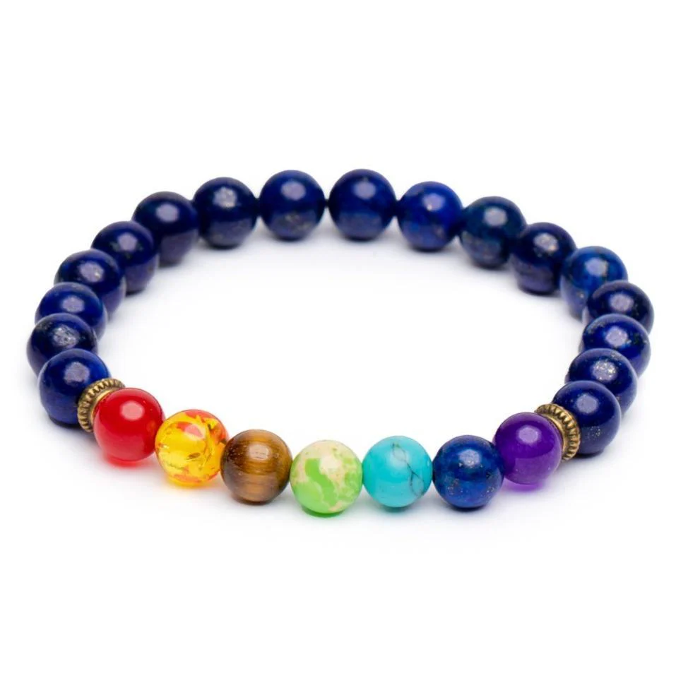 Badu Chakra Armband - Lapis Lazuli - Zelfvertrouwen