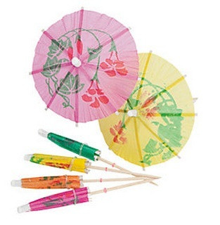 Cocktail Drink Parasol Bulk 144pcs 3837