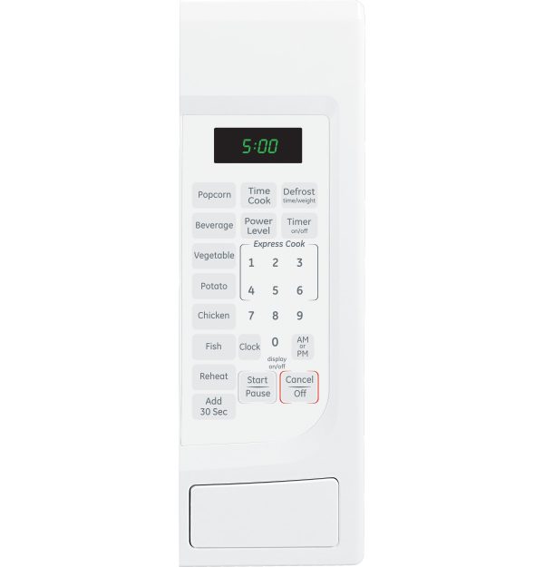 1.4 Cubic Foot Capacity Countertop Microwave Oven, White, JES1460DSWW