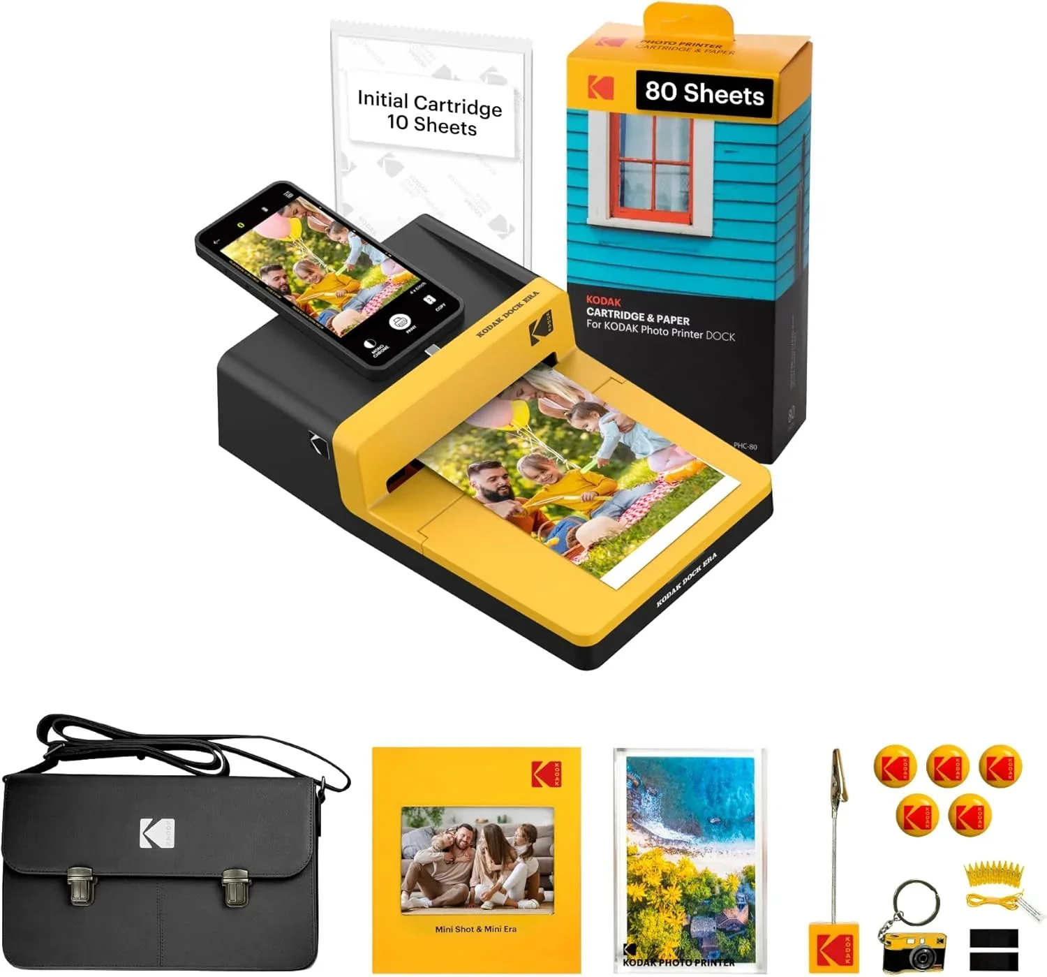 KODAK Dock ERA Plus 4PASS Instant Photo Printer 4x6