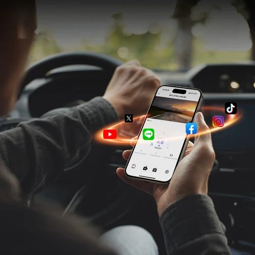 Dashcam Autokamera mit Parkmodus 24H, klare Nachtsicht, Loop-Aufnahme & 24H Wächtermodus, G-Sensor