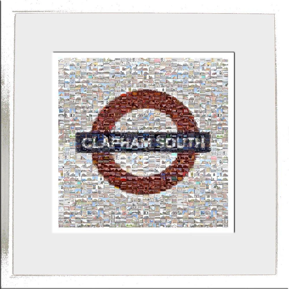 Clapham South Tube Sign