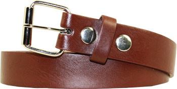 Brown Child Belts Bulk | 12PK For Buckle Mix Sizes w/ FREE BUCKLES 2910A