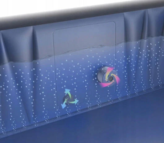 DMUCHANE SPA BASEN Z HYDROMASAŻEM RELAKS PODGRZEWANA WODA MONO ECO WIFI 6os