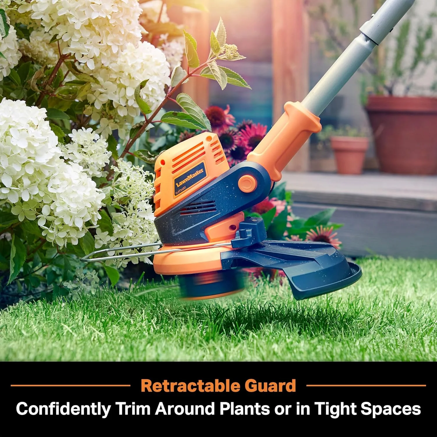 LawnMaster VBRM16 OcuMow Robotmaaier geschikt voor tot 100 m2 - Zelfrijdende robotmaaier met MX 24V 4.0Ah lithium-ionaccu Zonder draad