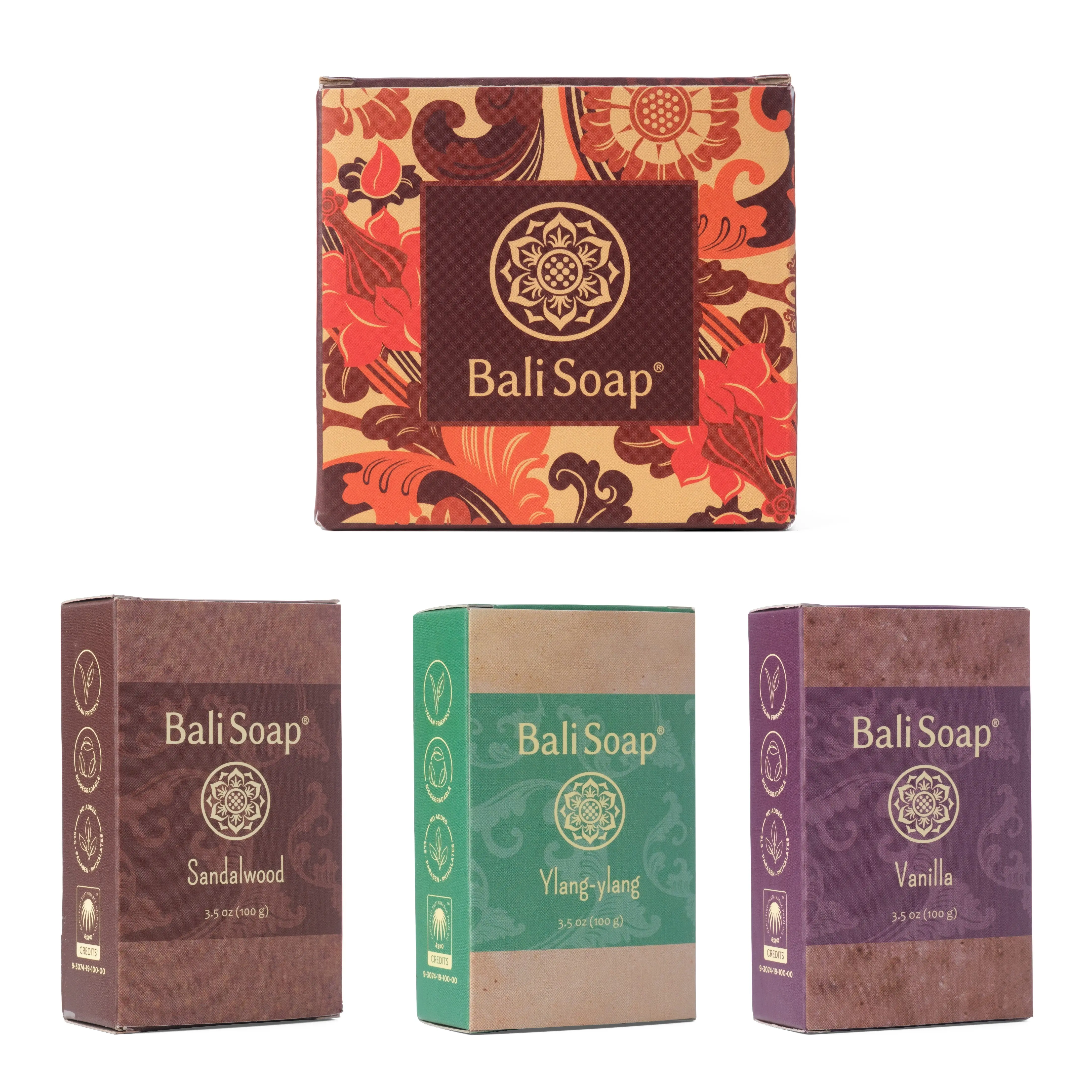 Sandalwood, Ylang-Ylang, Vanilla
