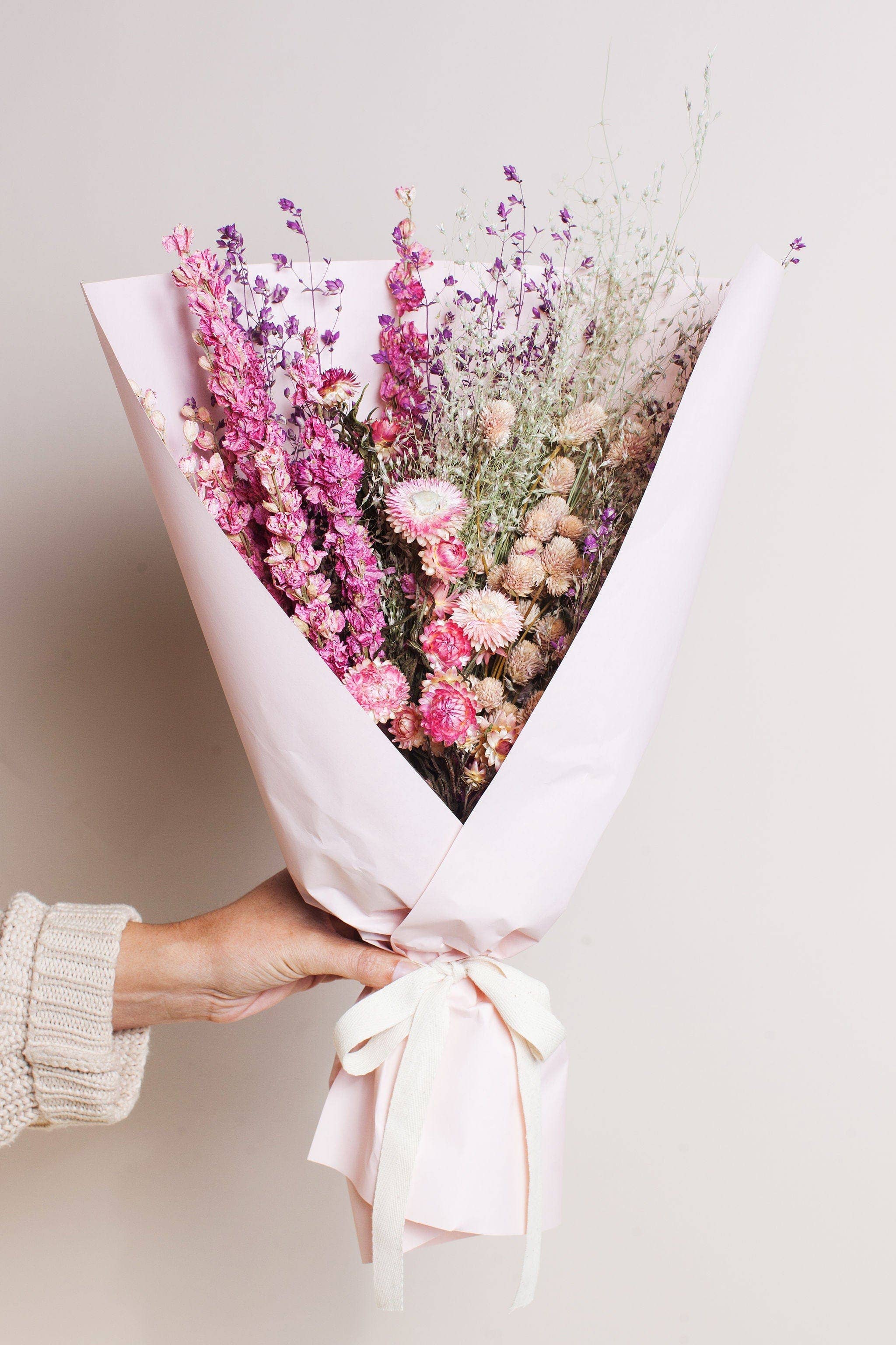 Spring Dried Field Bouquet IDLEWILDE FLORAL CO