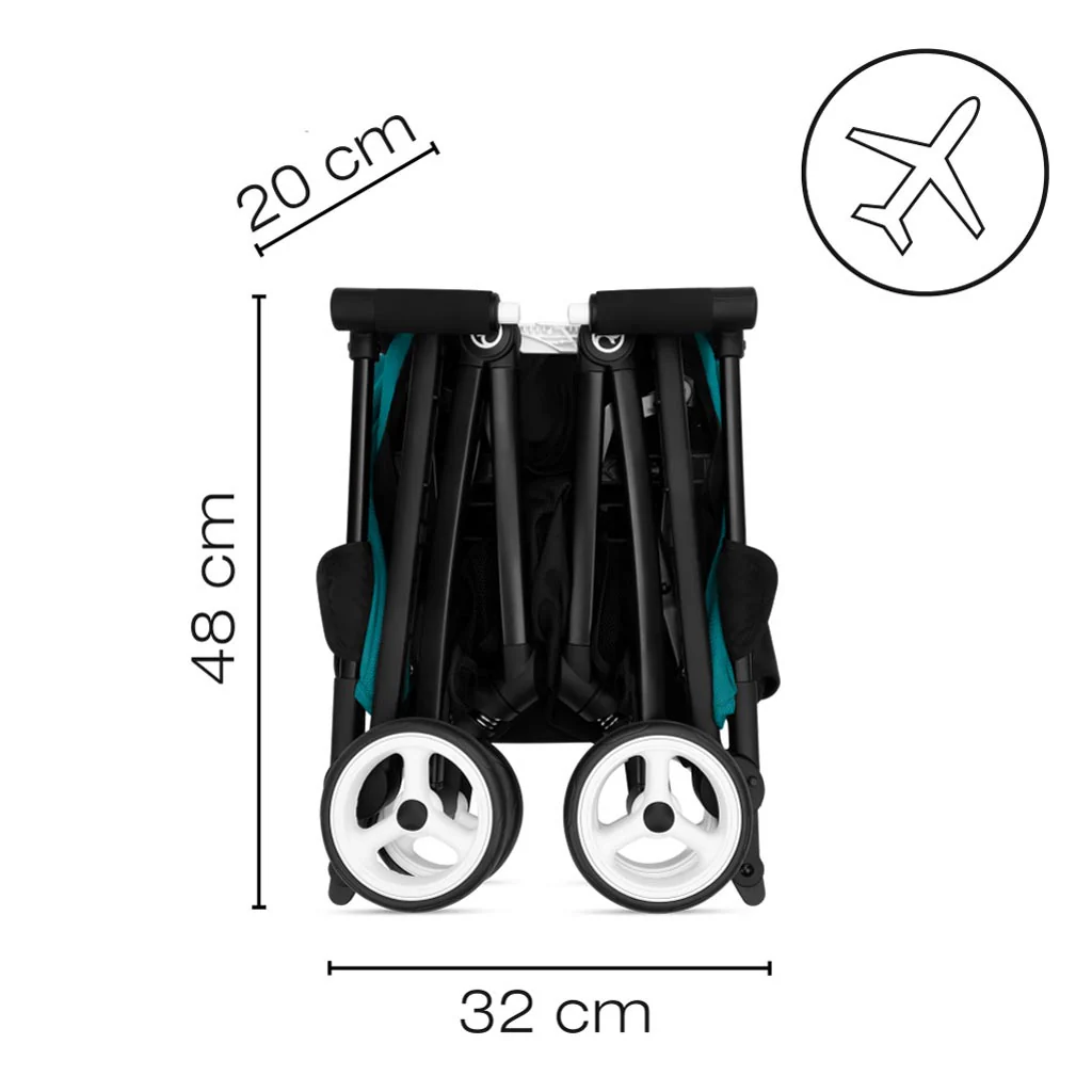CYBEX Libelle Kinderwagen ?C Ultracompact & Lichtgewicht | Geschikt 6 maanden - 4 jaar