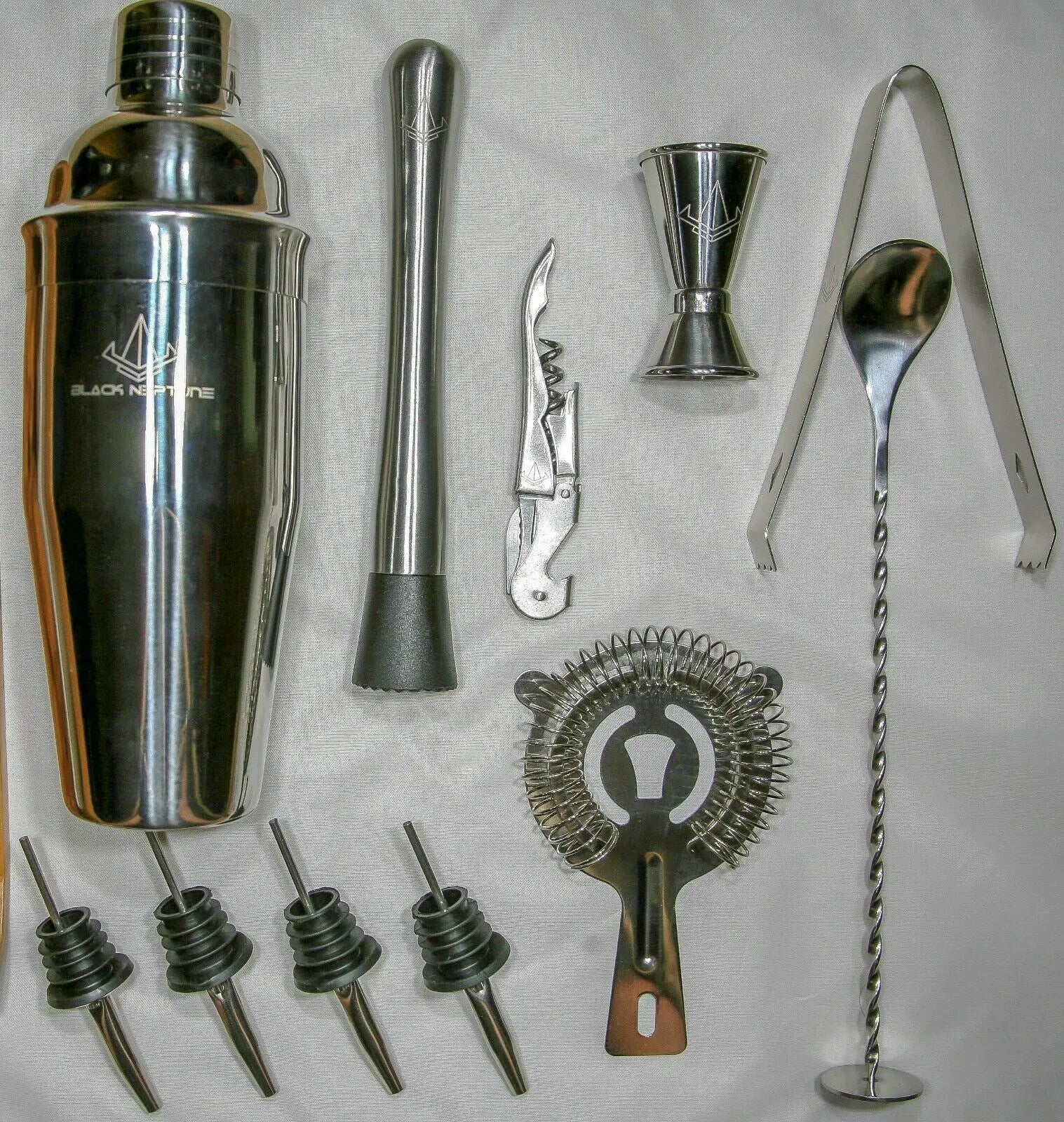 All In One Cocktail Shaker Bartender Kit 11 pcs