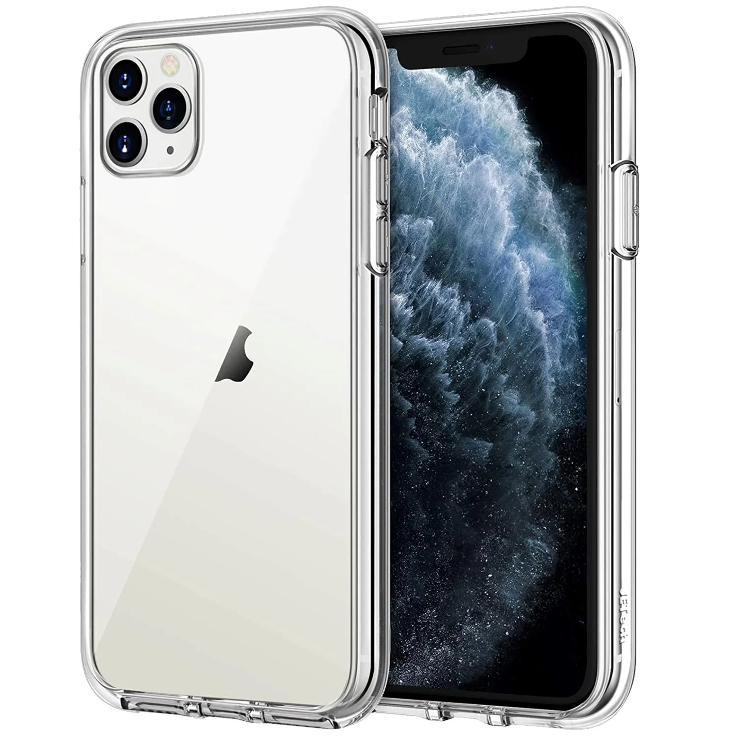 Transparente H��lle f��r iPhone mit Displayschutz