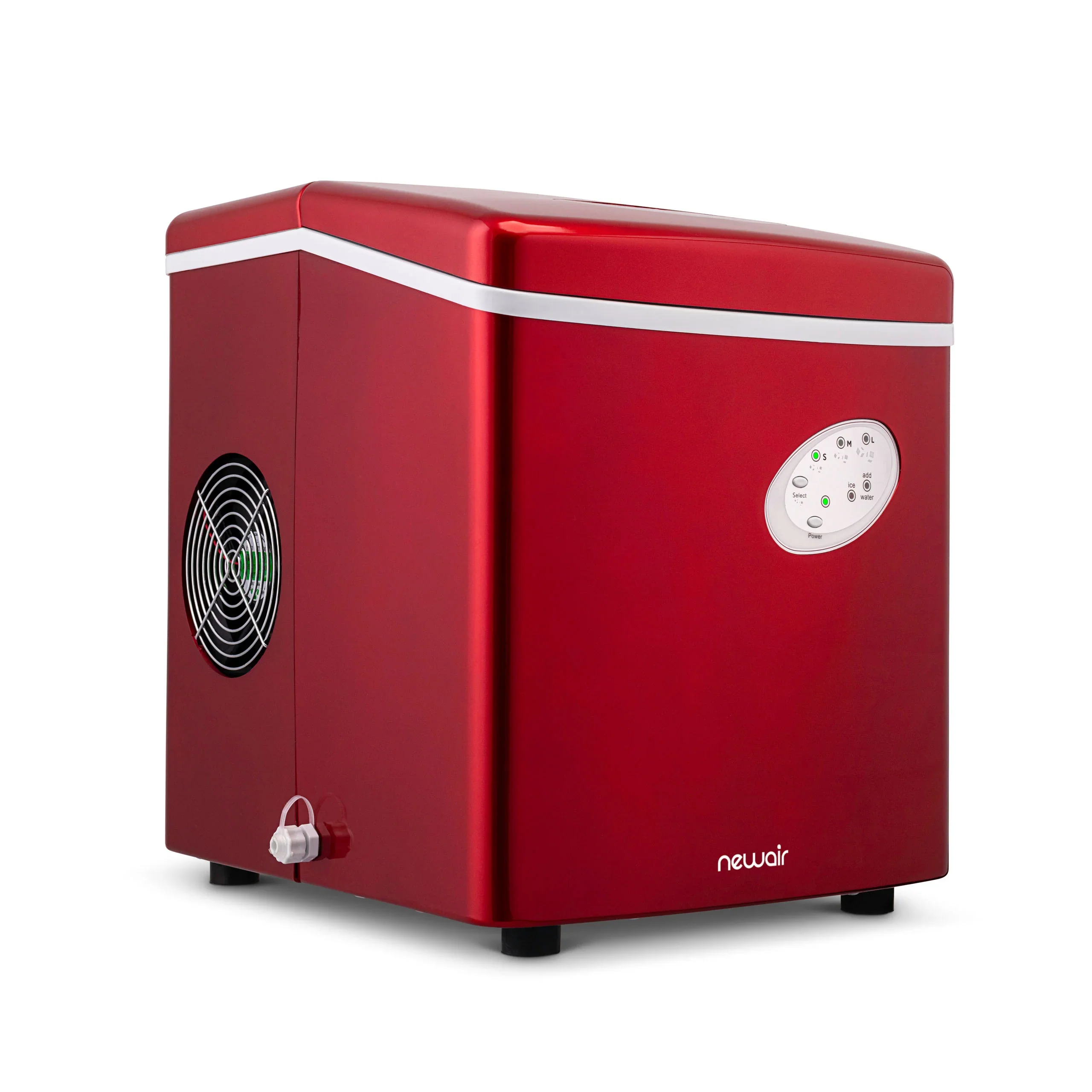 2025 Máquina de Hielo de Encimera Newair® – Cubos de Hielo en Forma de Bala