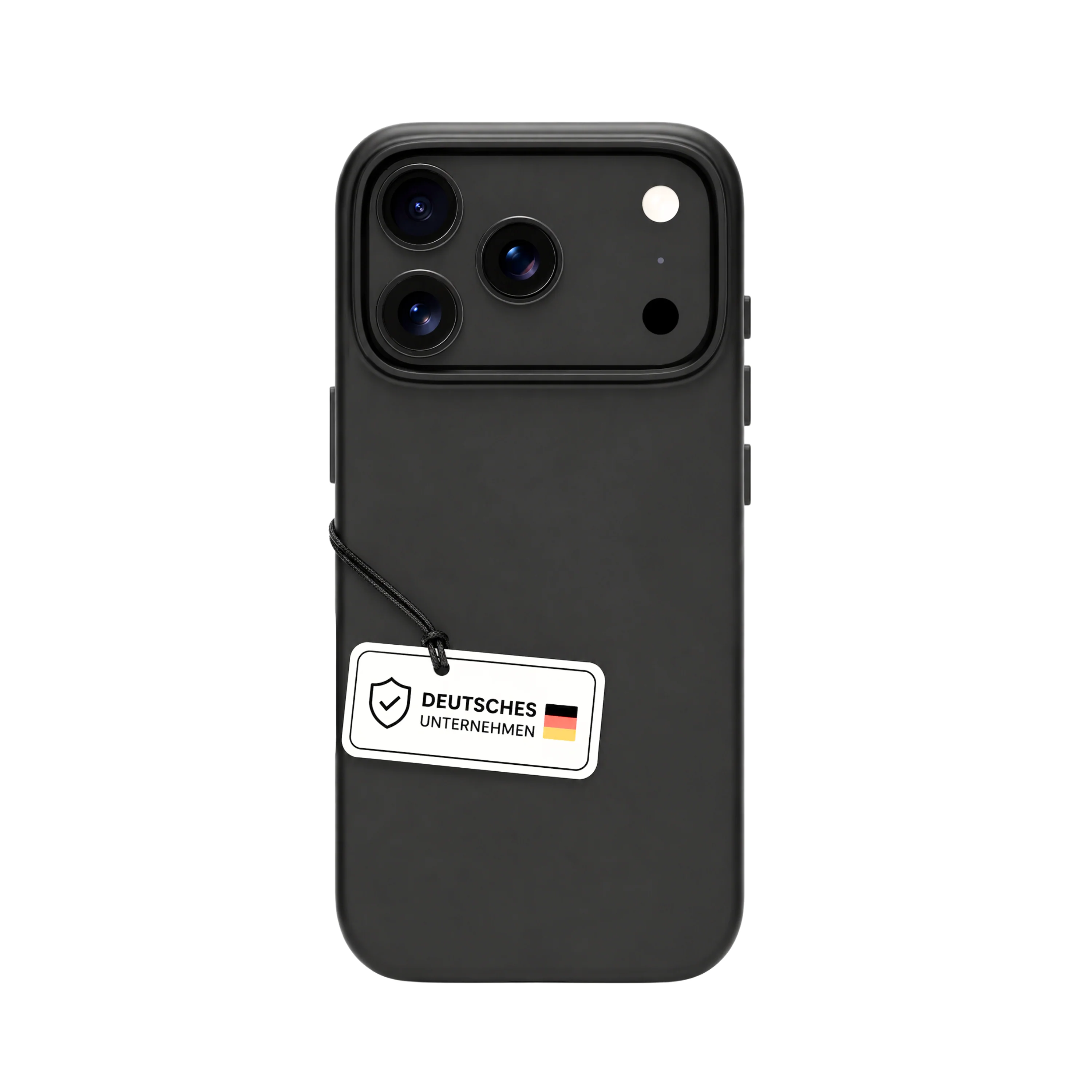 Schwarze H��lle f��r iPhone - handyh��lle mit Displayschutz