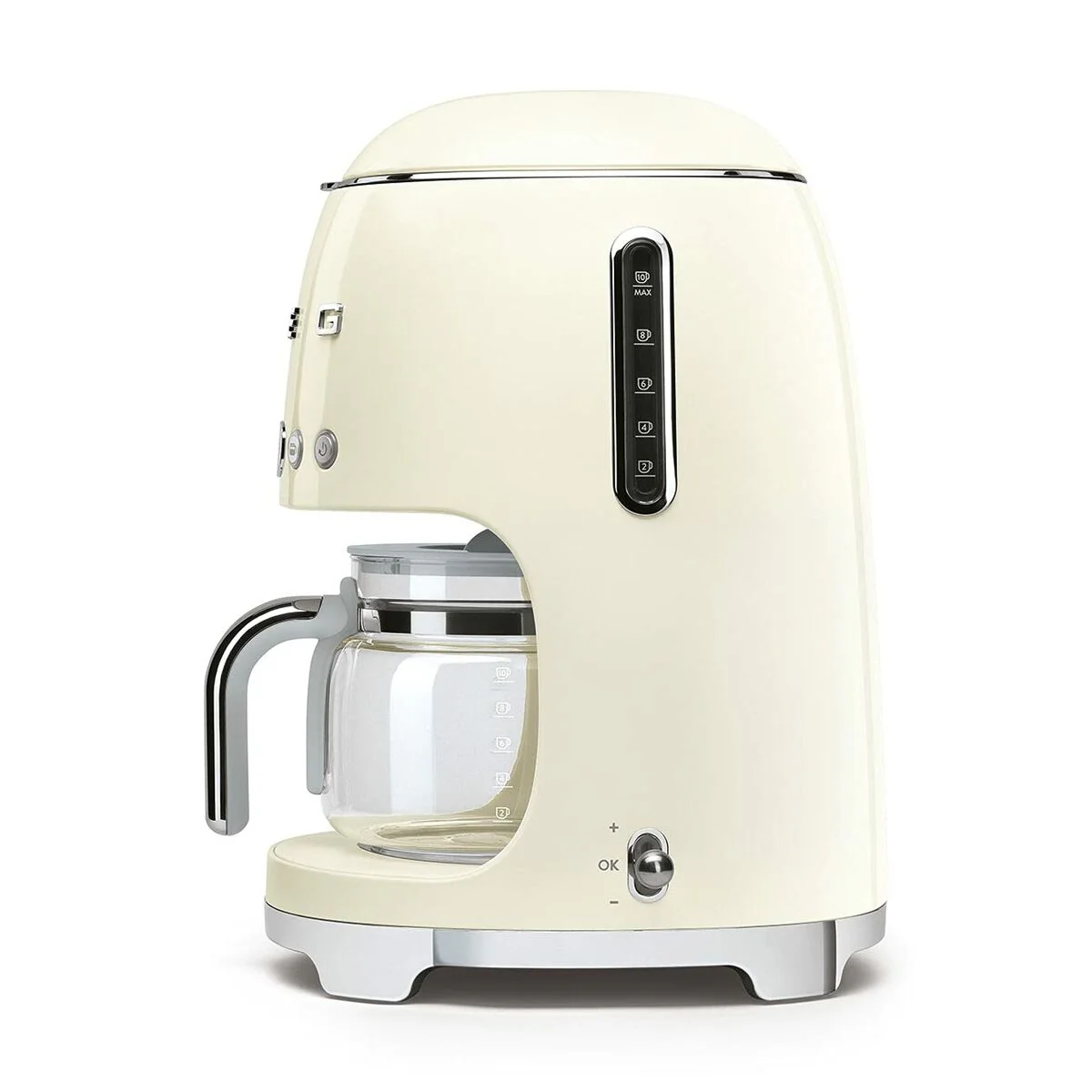 Kaffebryggare Smeg DCF02CREU 1050 W Retro Grå Kräm