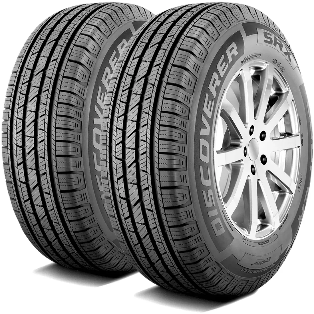 2026 Nuevo par de 2 neumáticos Cooper Discoverer SRX 255/60R19 109H todo clima para SUV y camioneta
