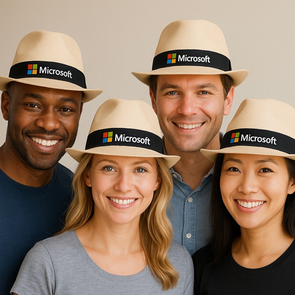 Custom Fedora Hats | Custom Fedoras | Fedora Hats for Men | (Fonts in Picture Gallery)