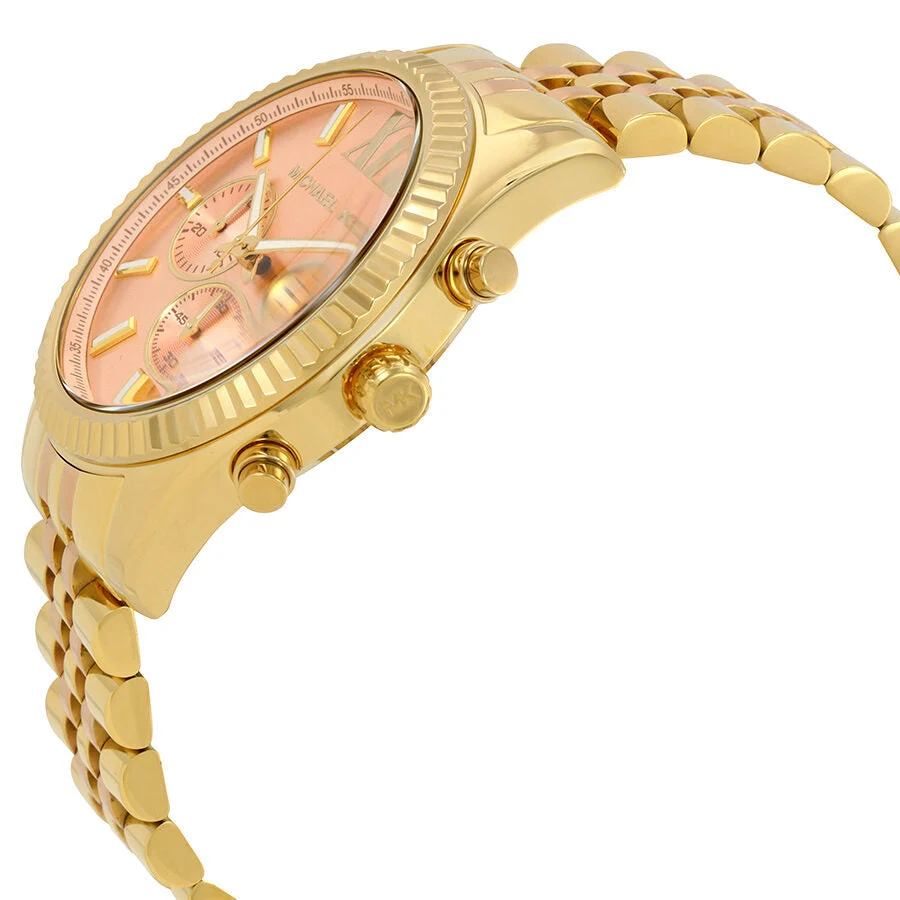 Michael Kors Lexington Chronograph Two-tone Women's Watch - MK6473