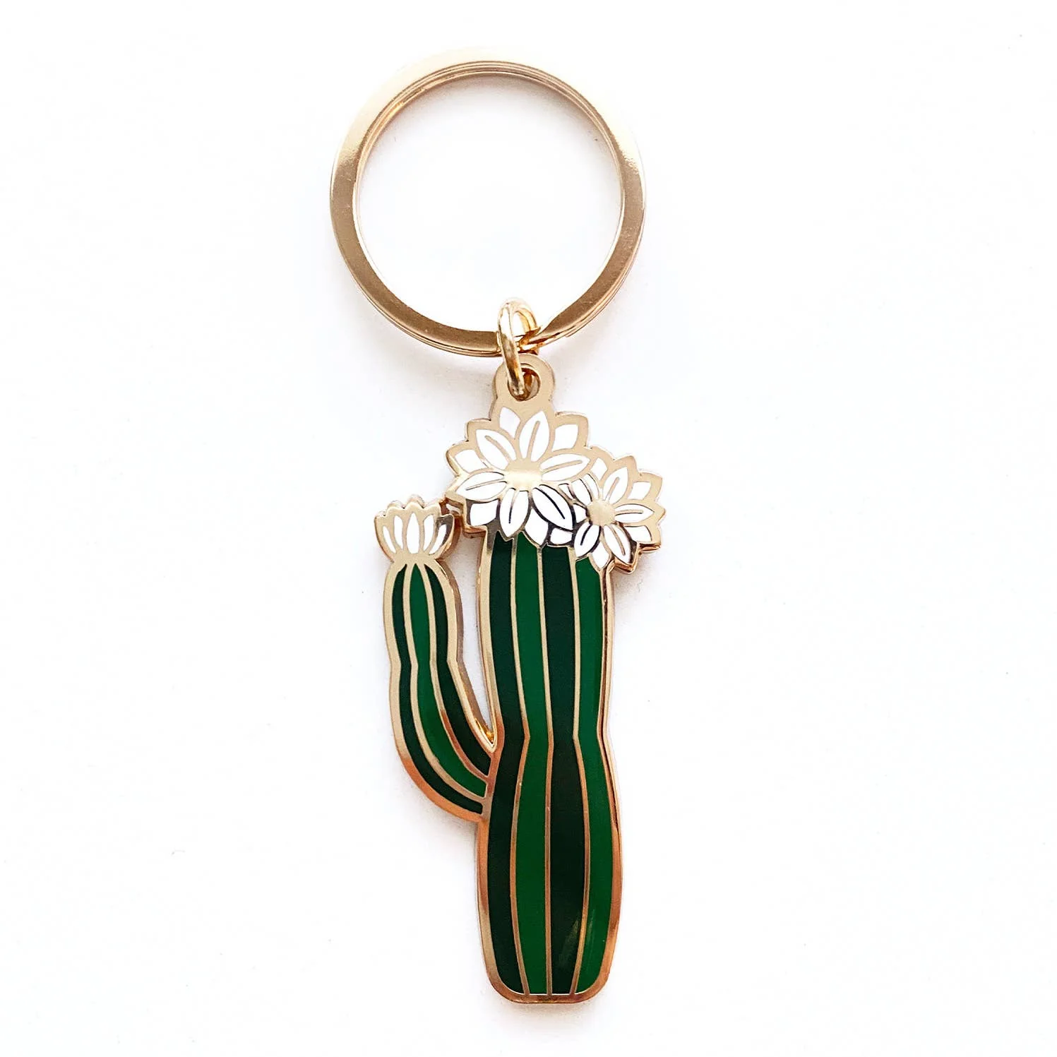 Olivia Blooming Cactus Keychain?