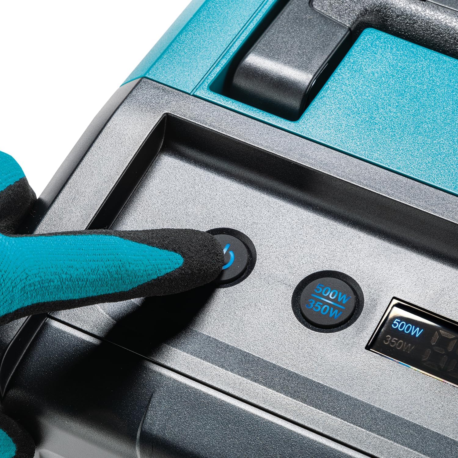 Makita MW001GZ Accu-magnetron 40V max. 350/500 W, 8 l (zonder accu, zonder lader)