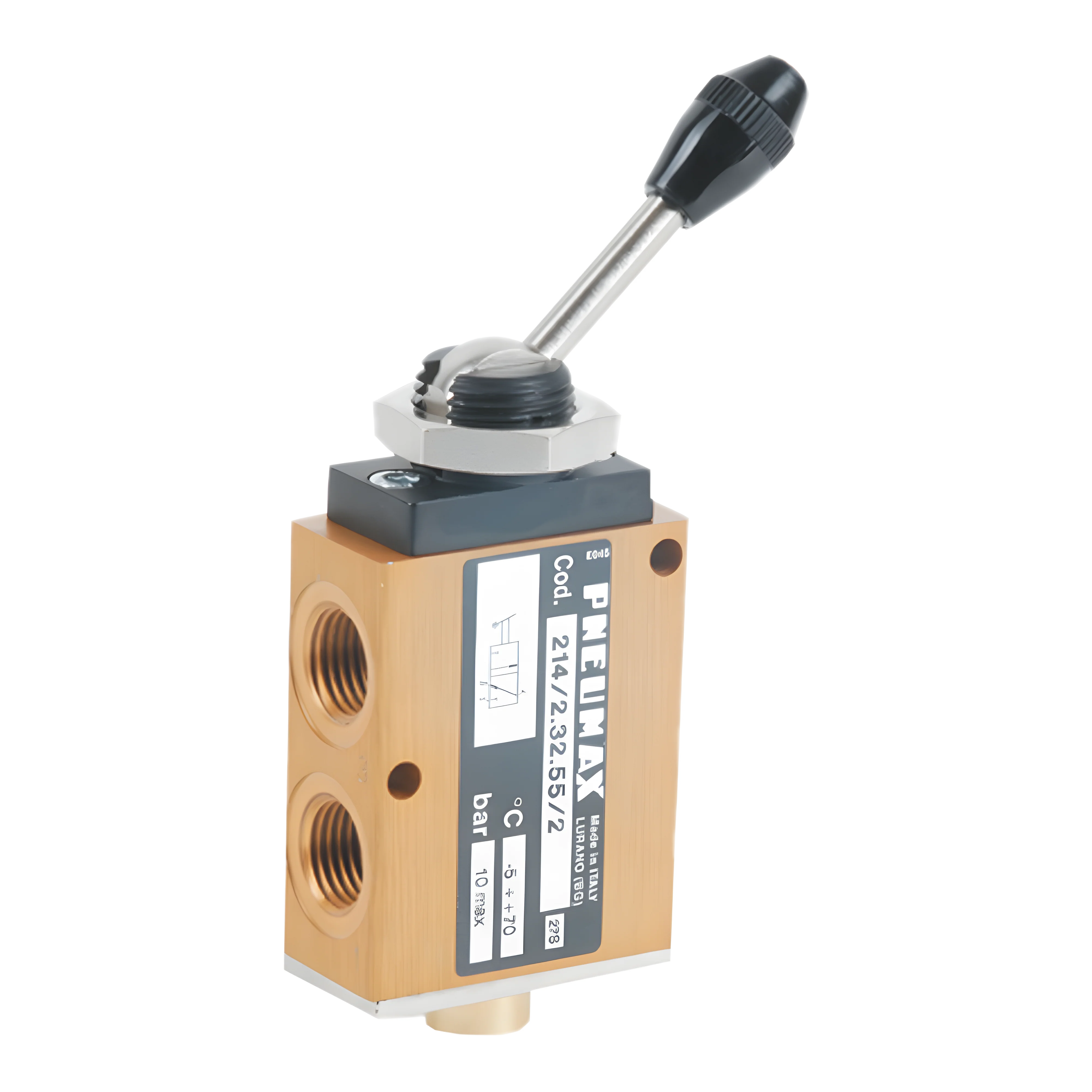 Pneumax 214/2.32.55/2 3/2 Toggle Lever Valve