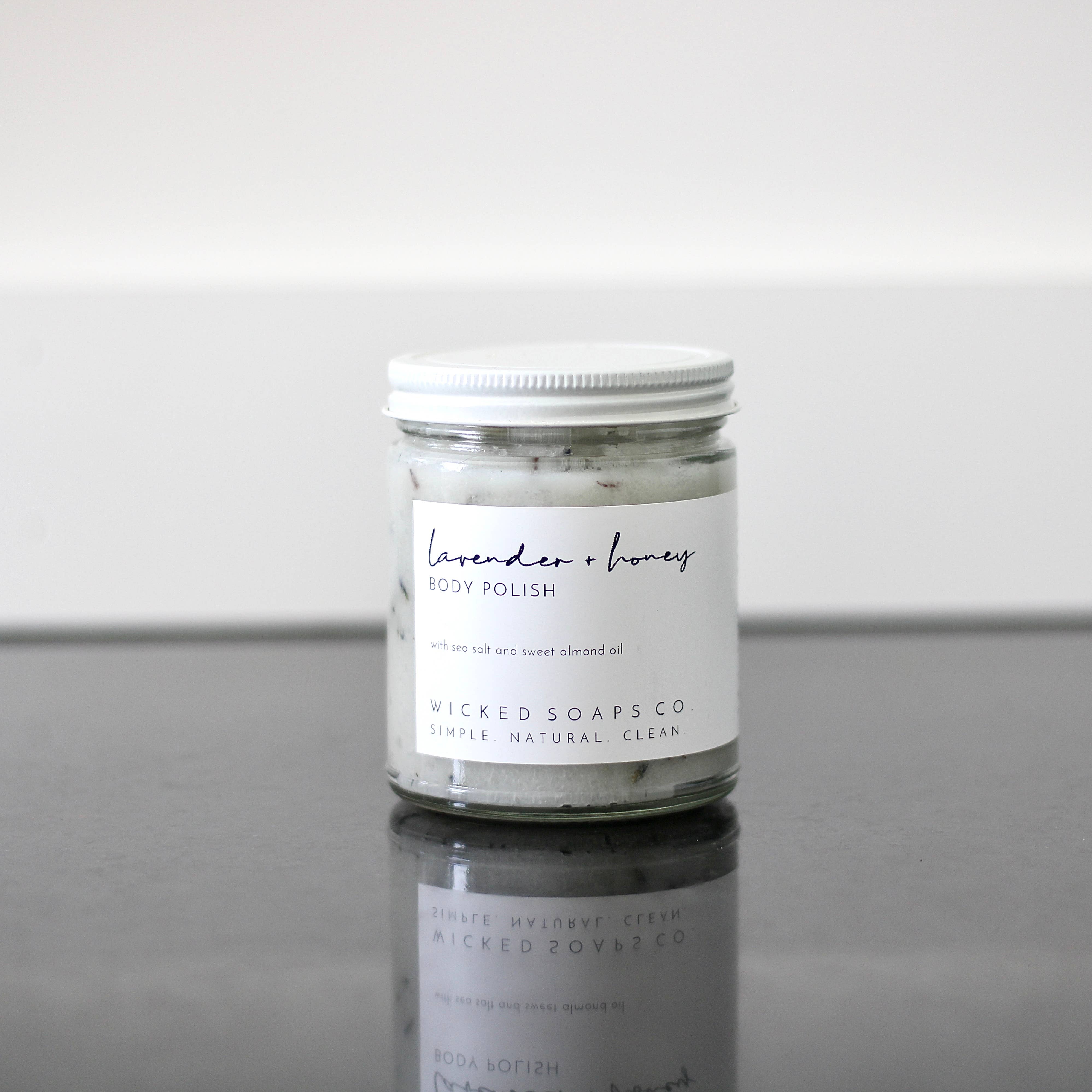 Lavender + Honey Body Polish Wicked Soap Co.