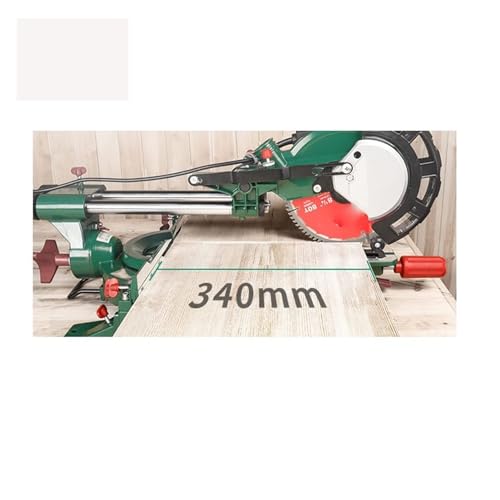 Troncatrice elettrica Sega da tavolo scorrevole ad alta precisione Mini macchina da taglio for legno da 8 pollici for la lavorazione del legno domestica : Amazon.it: Fai da te