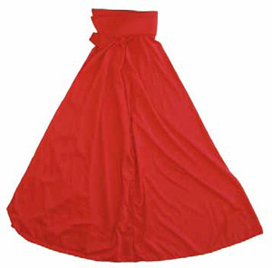 Child Red Costume Cape w/Mask 27