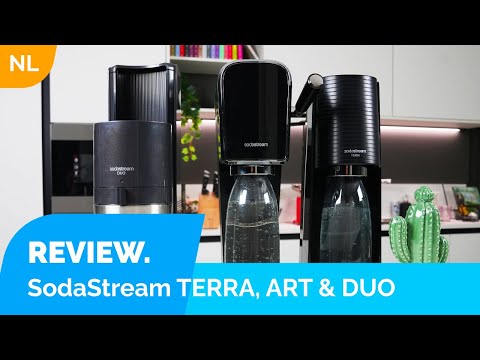 Sodastream Bruiswatertoestel Duo Black - inclusief Cilinder Quick Connect