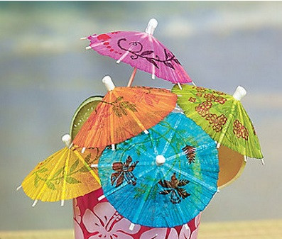 Cocktail Drink Parasol Bulk 144pcs 3837