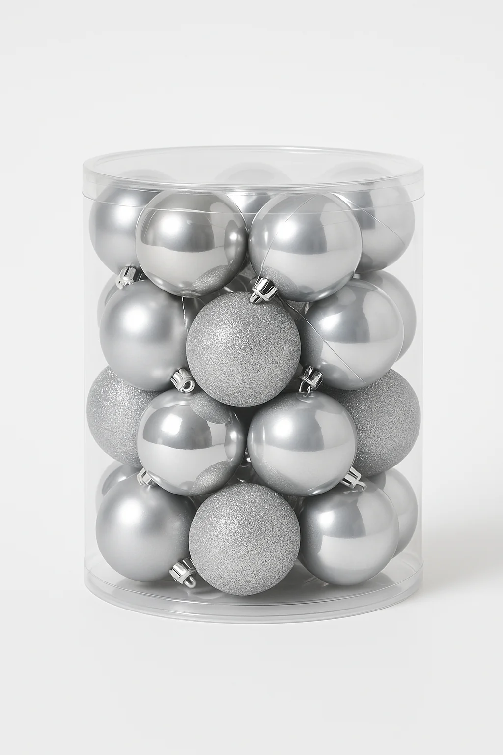 Festive Feeling Christmas Baubles 6cm �C 20 Pack
