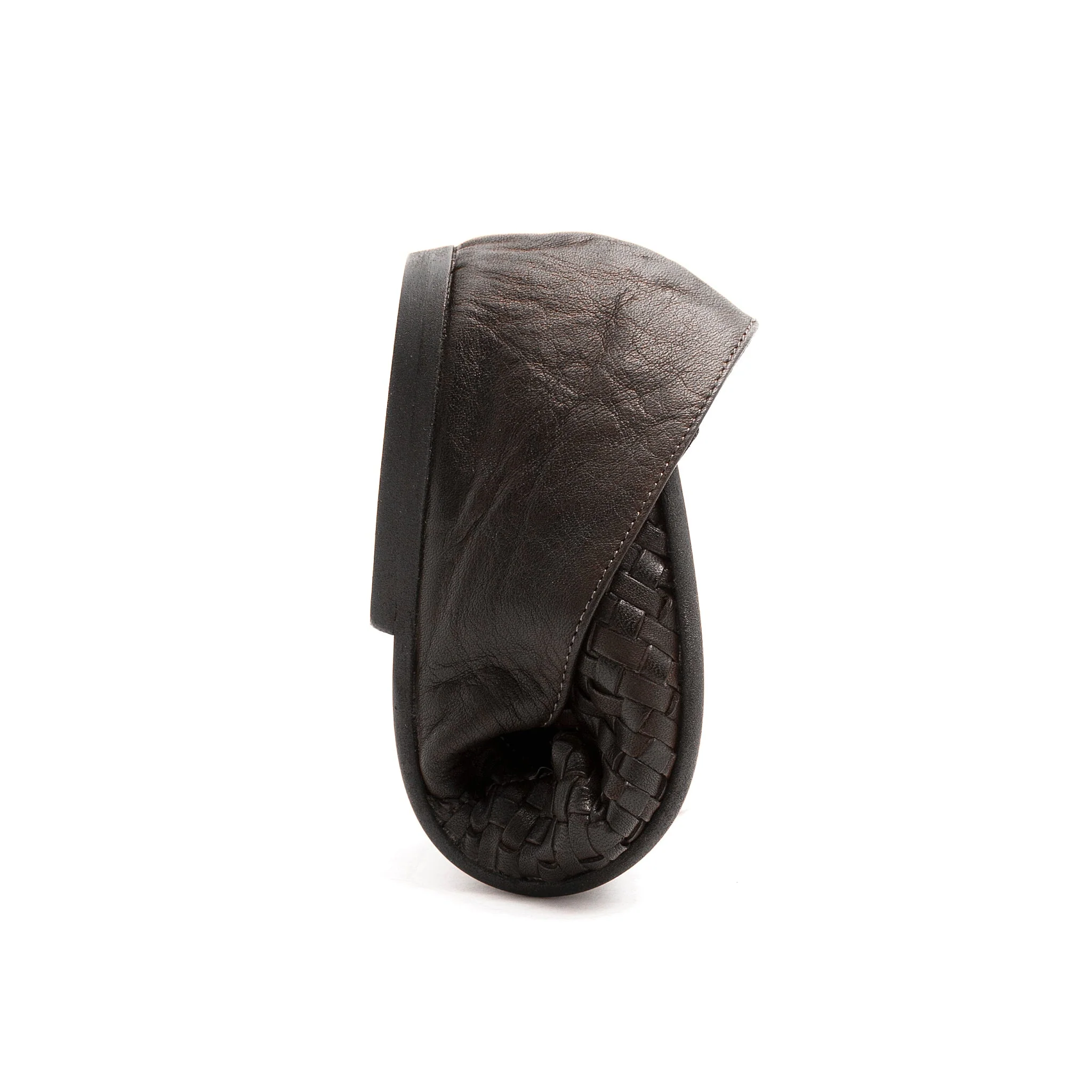 Toson intrecciato tinto dark grey
