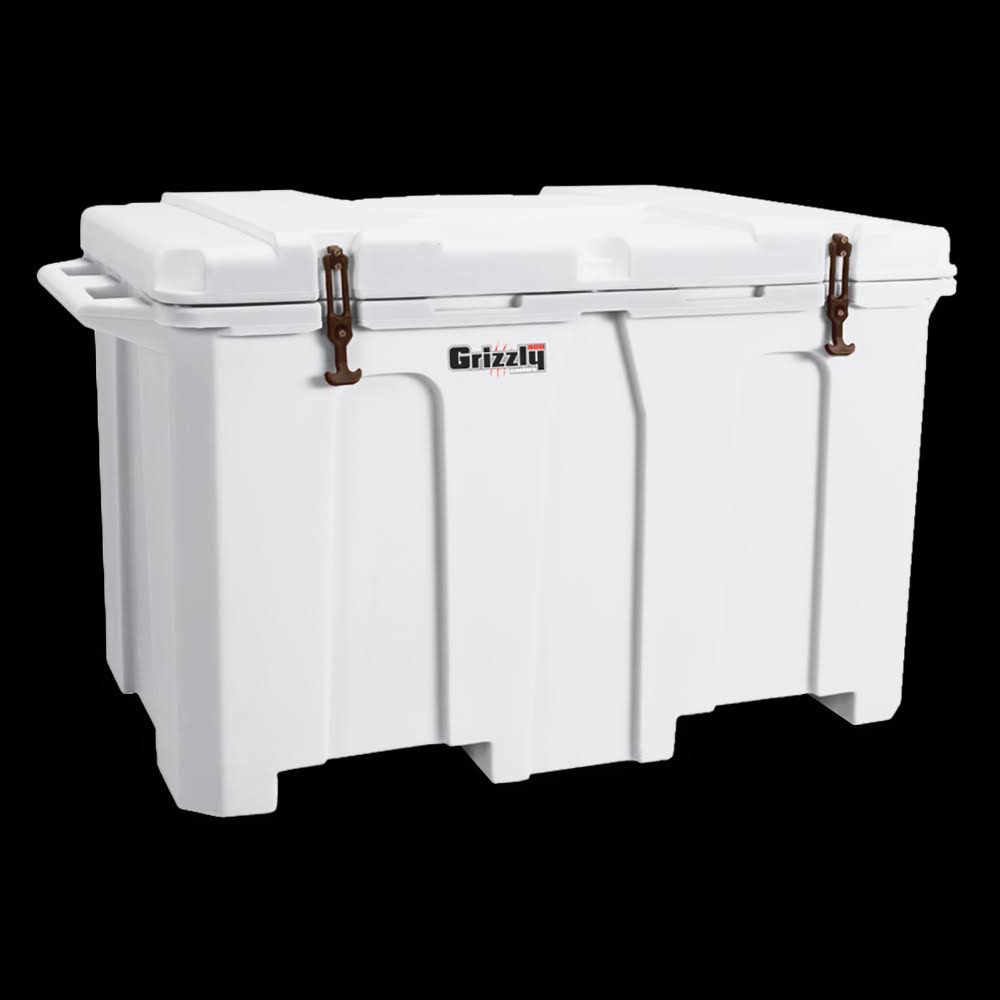Grizzly 400 Qt. Cooler, White