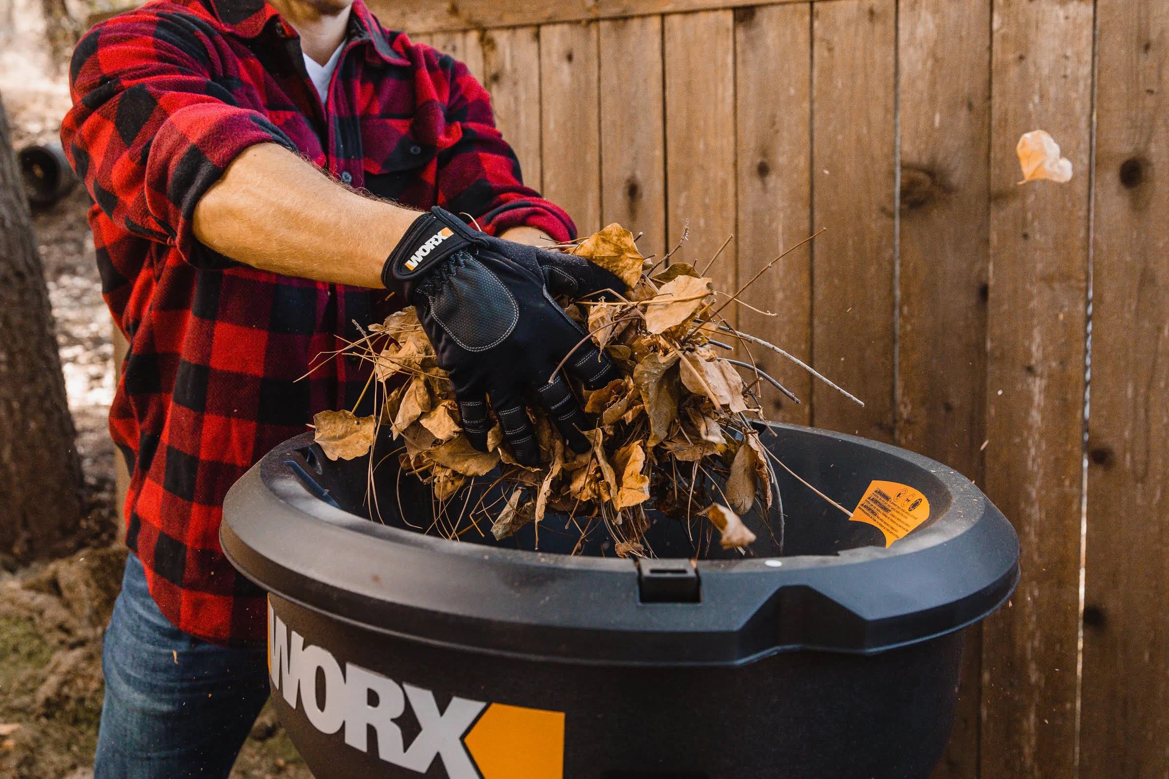 Worx WG430 13 Amp Electric Leaf Mulcher