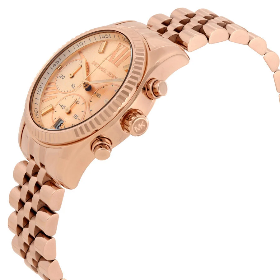 Michael Kors Lexington Chronograph Rose Gold Women's Watch - MK5569