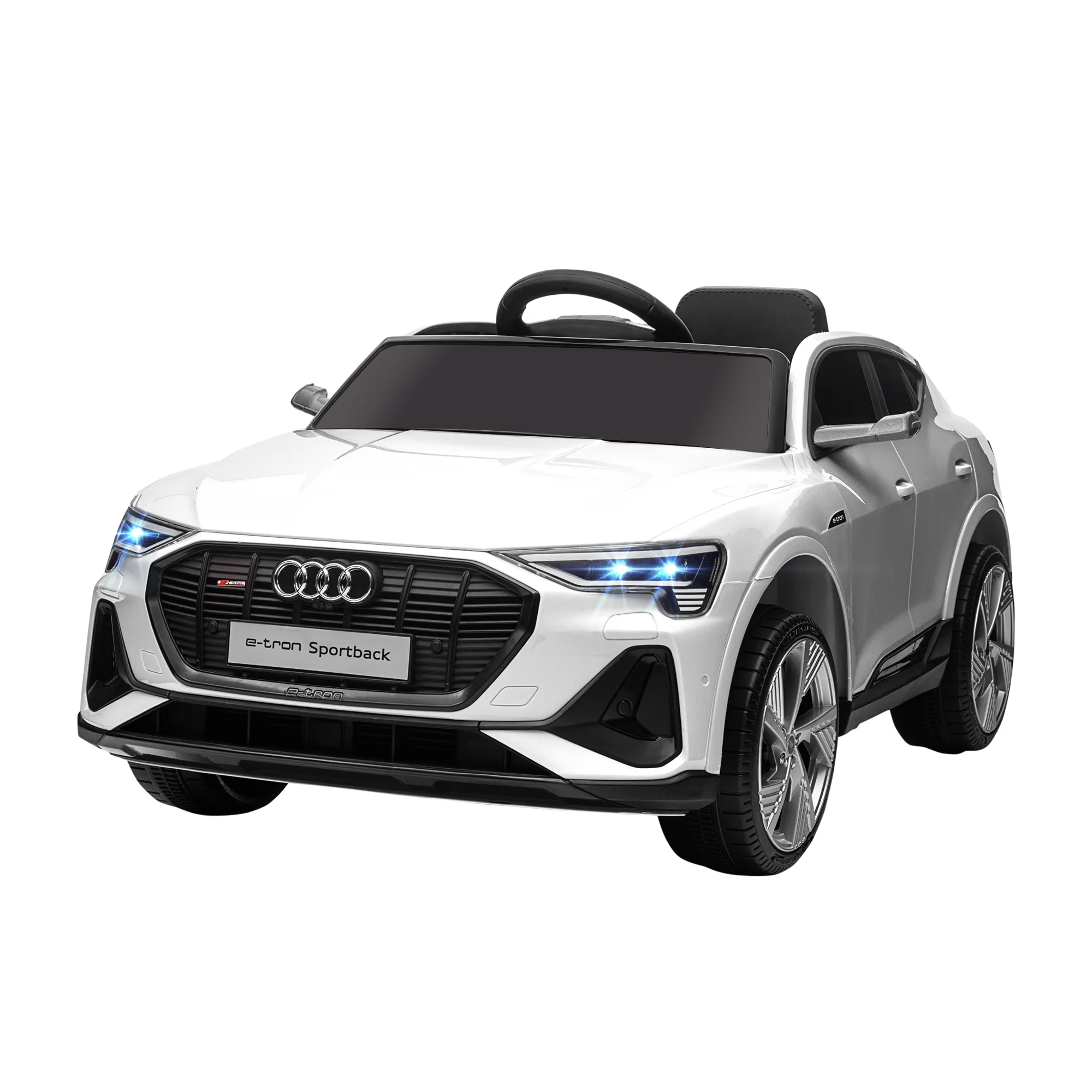 HOMCOM Audi E-tron Kinderauto 12V mit Fernbedienung