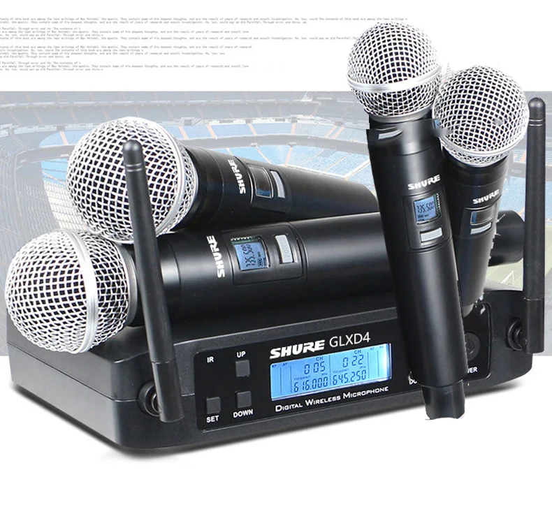 GLXD4 wireless microphone receiver