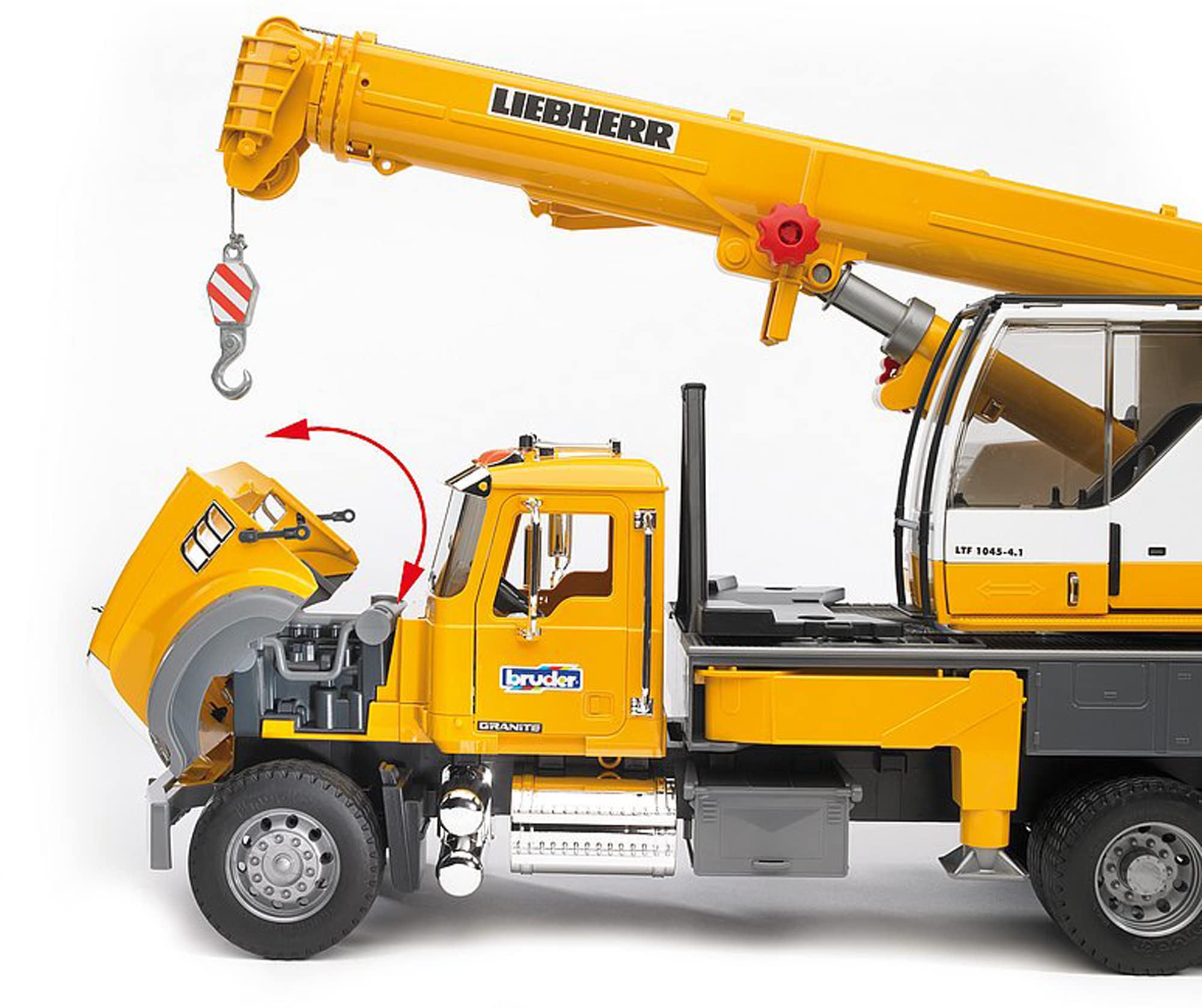 Bruder Granite Liebherr Crane Truck