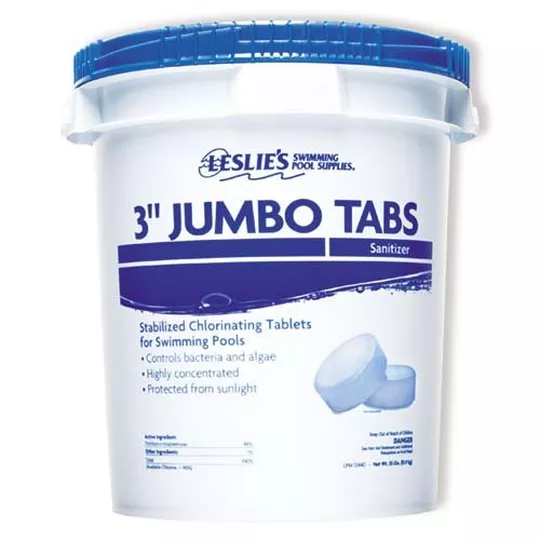 2026 Nuevo tabletas de cloro jumbo para piscina 3 pulgadas 35 lb