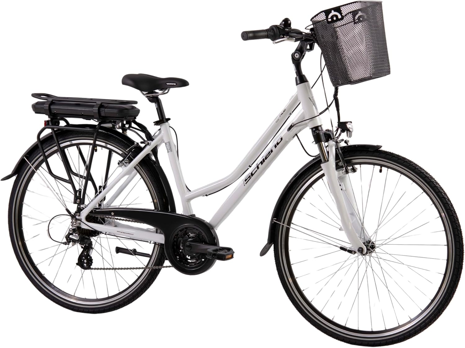 F.lli Schiano E-Ride, Bicicleta Electrica de Trekking, 28