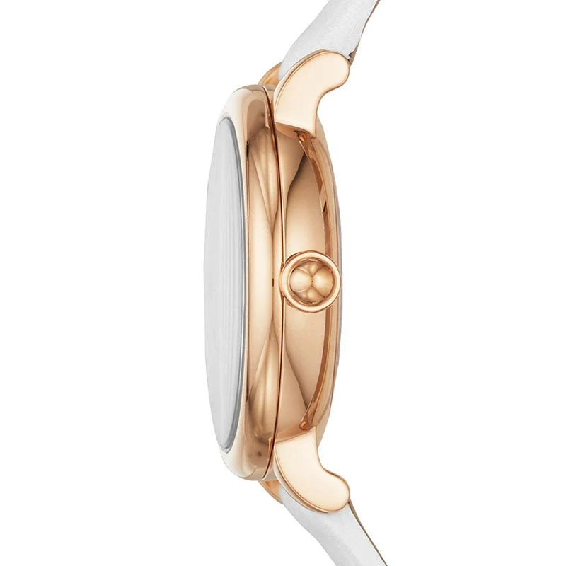 Marc Jacobs Vic Silver Dial Rose Gold Watch MJ1634