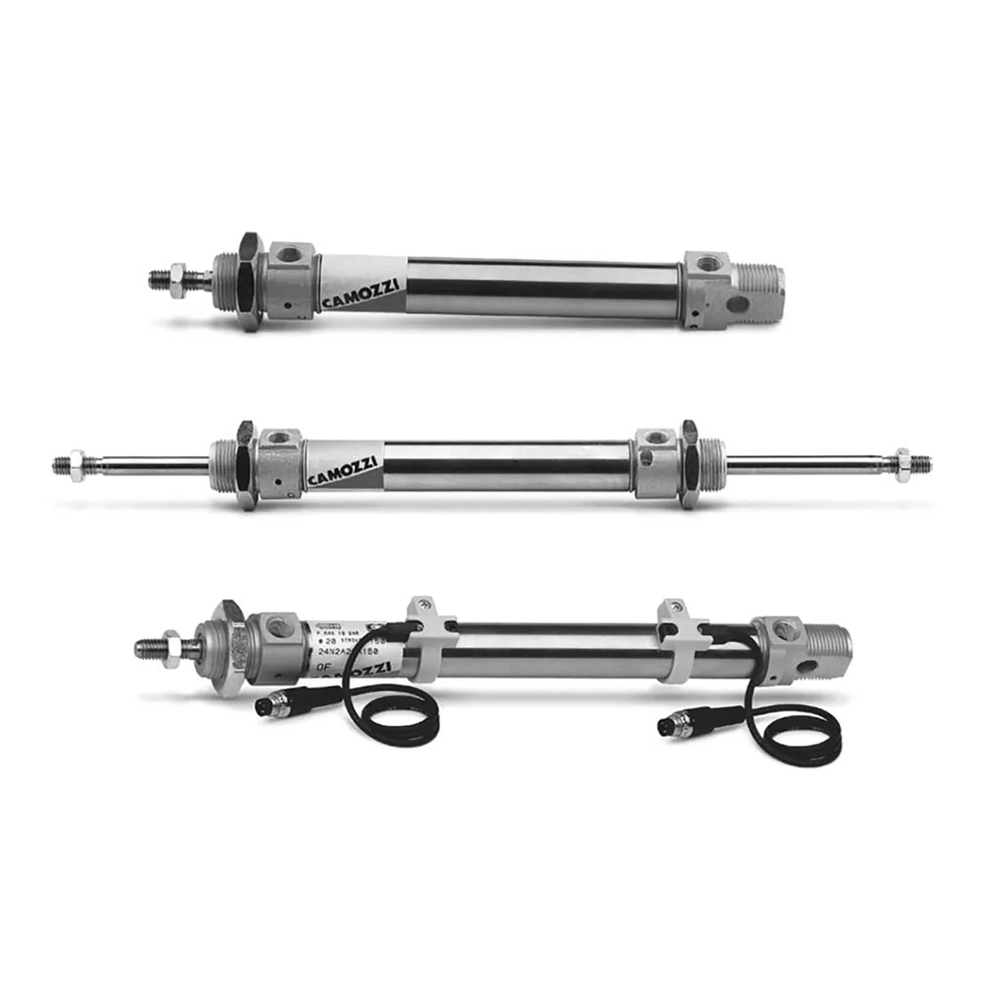 Camozzi 24N2A20A160 - 20x160x1/8 BSP Dble. Acting Cylinder