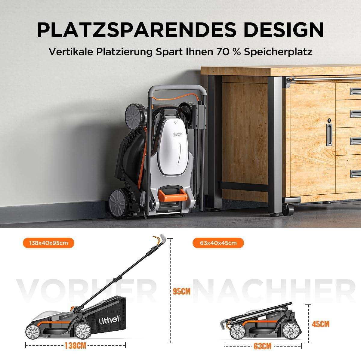 2025 Cortacésped inalámbrico Handy+ 20V U20 4,0 Ah SE (sin batería)
