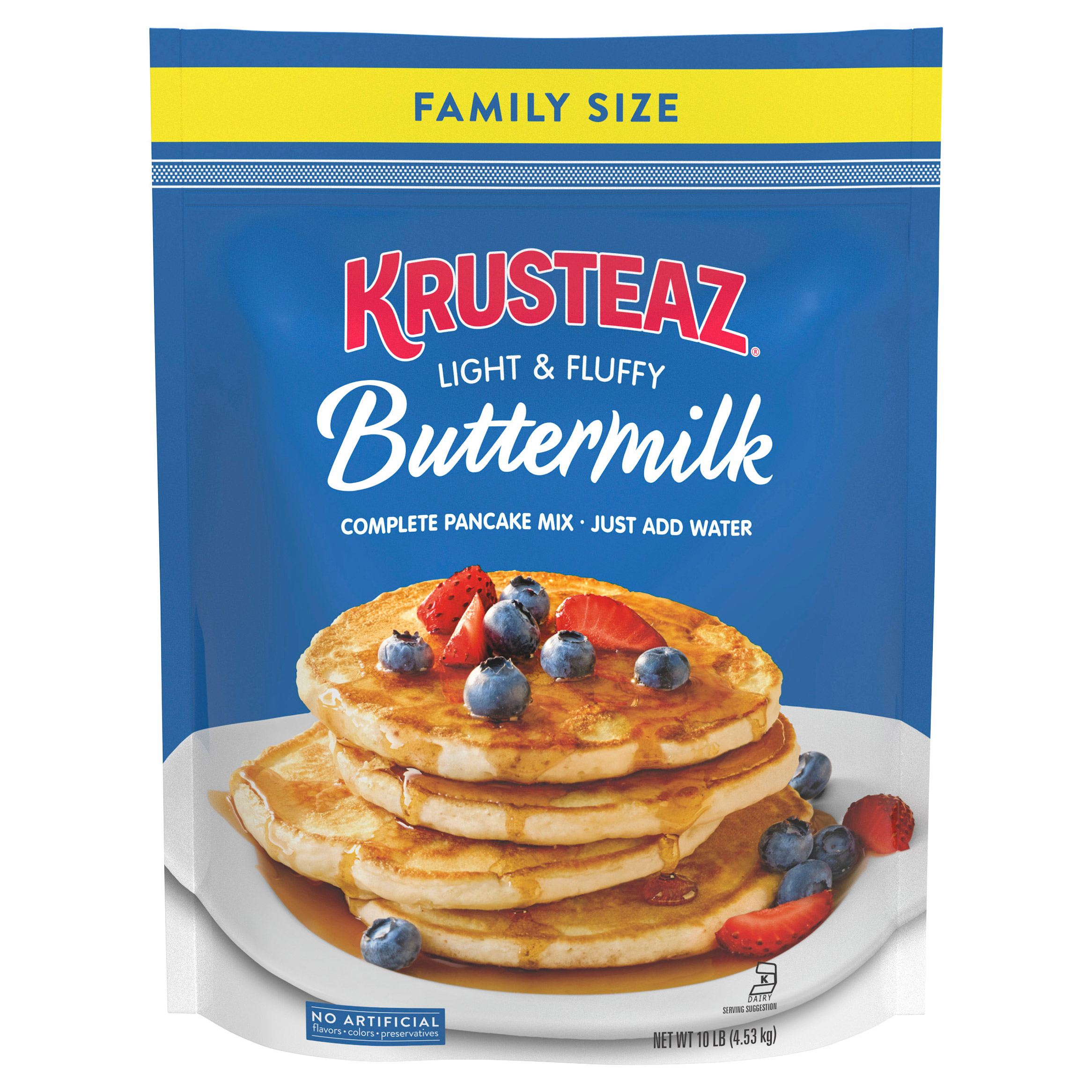 Krusteaz, Complete Buttermilk Pancake Mix, 10 lbs