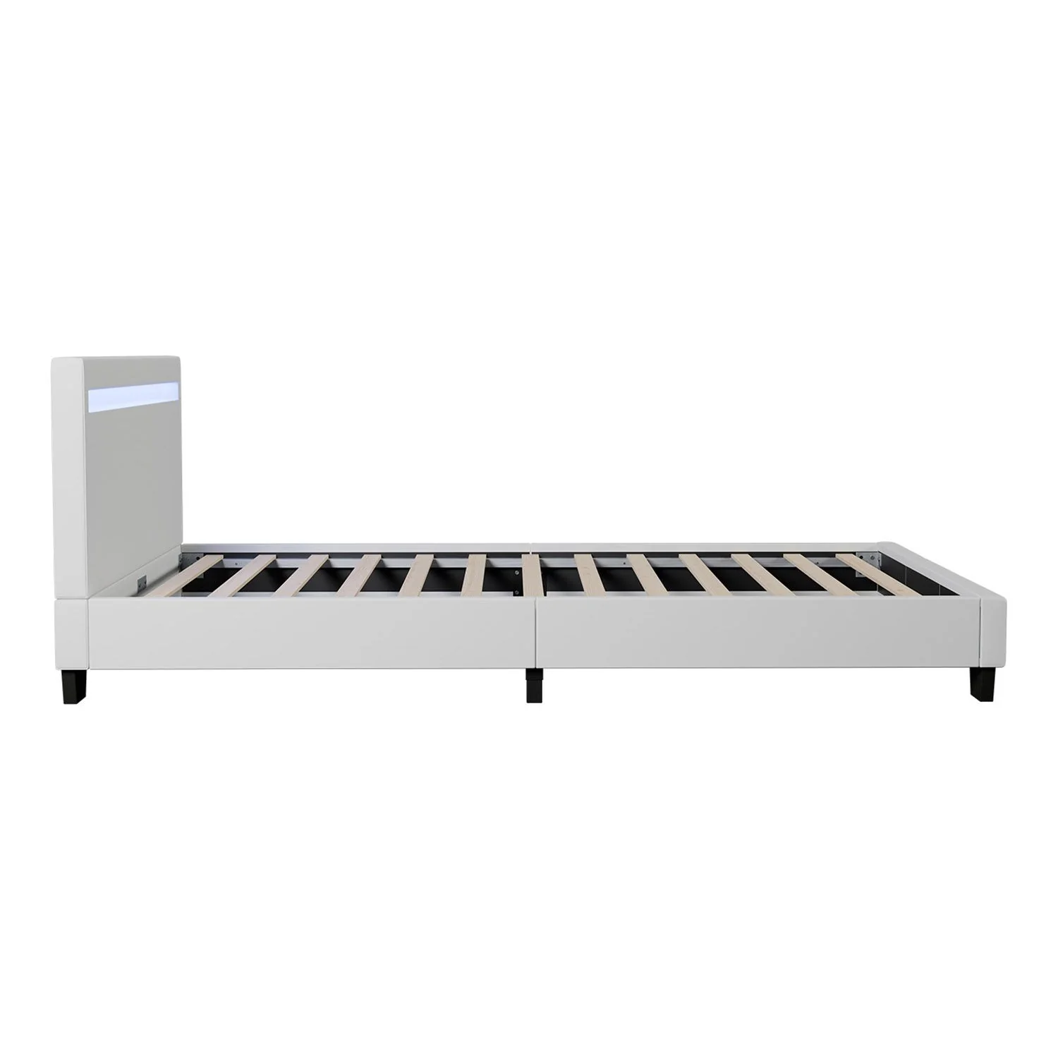 2025 Cama tapizada Verona 120x200 cm en blanco