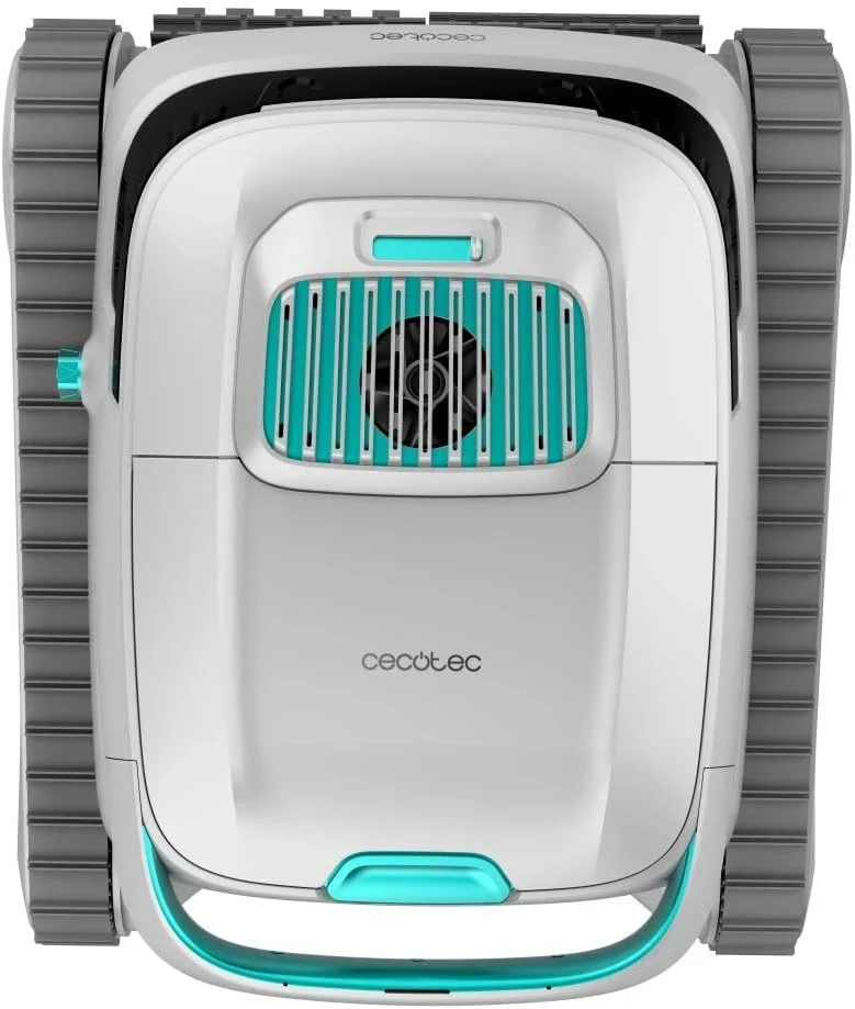 2026 Cecotec Robot Limpiapiscinas para Fondos, Paredes y Línea de Flotación Conga Pooldroid 5000 TotalClean Pearl. Superficies 100m2, Pendiente Máx 90º, Limpieza Ordenada, Autonomía 100min, Capacidad 4L