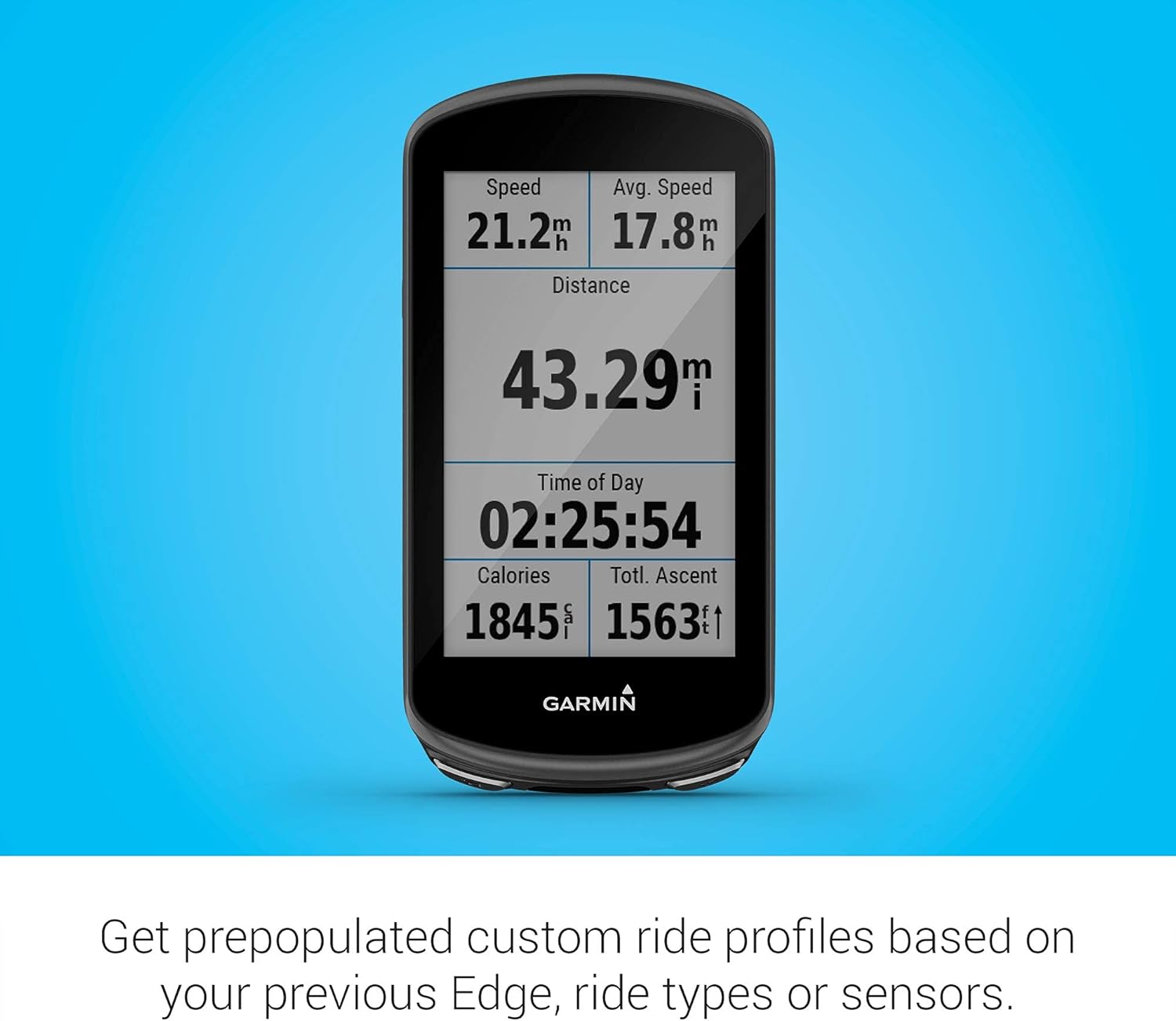 Garmin Edge 1030, GPS de Bicicleta/computadora de Bicicleta, sugerencias de Entrenamiento en el Dispositivo, guía de Ritmo ClimbPro y más