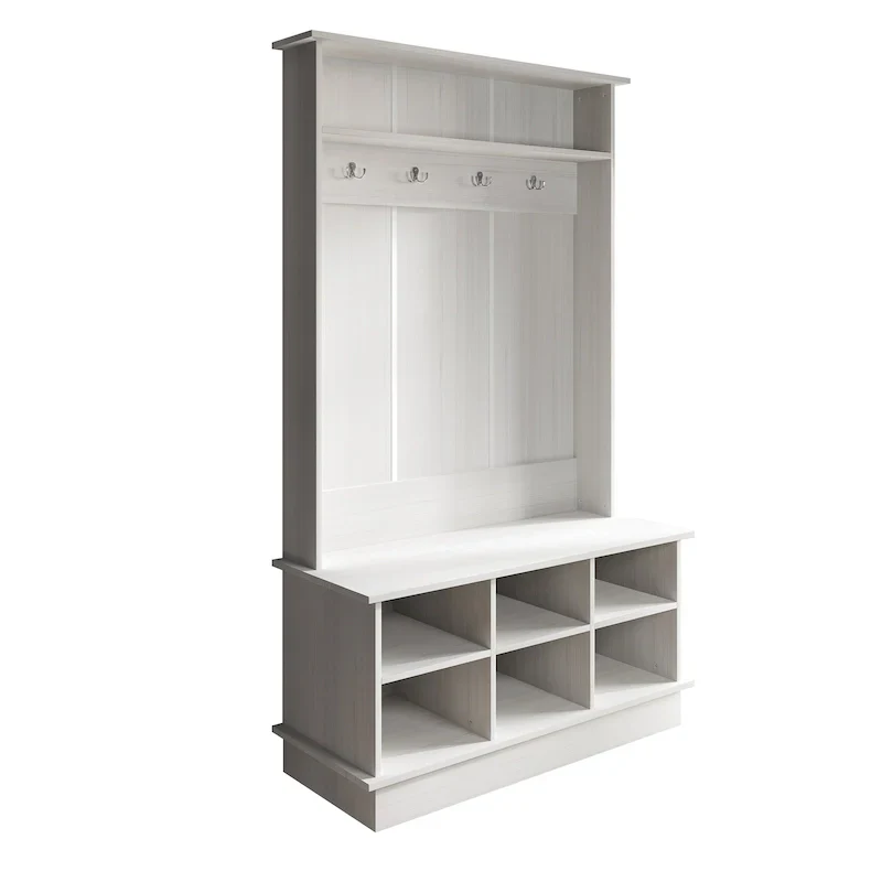 CraftPorch Contemporary Hall Tree with Storage Solutions