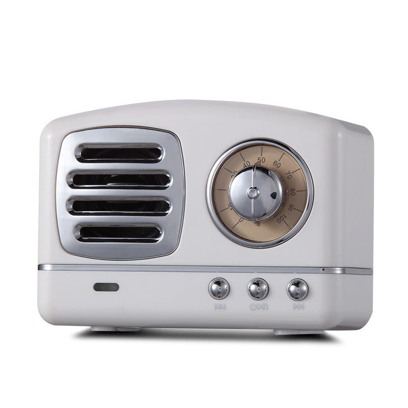 RetroSound Bluetooth Speaker, 3W Output, 400mAh Battery, Vintage Design, Wireless Audio Player