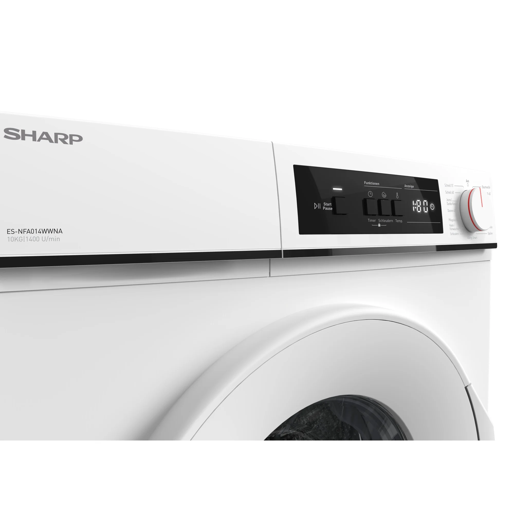 Sharp Waschmaschine 10kg ES-NFA014WWNA-CH