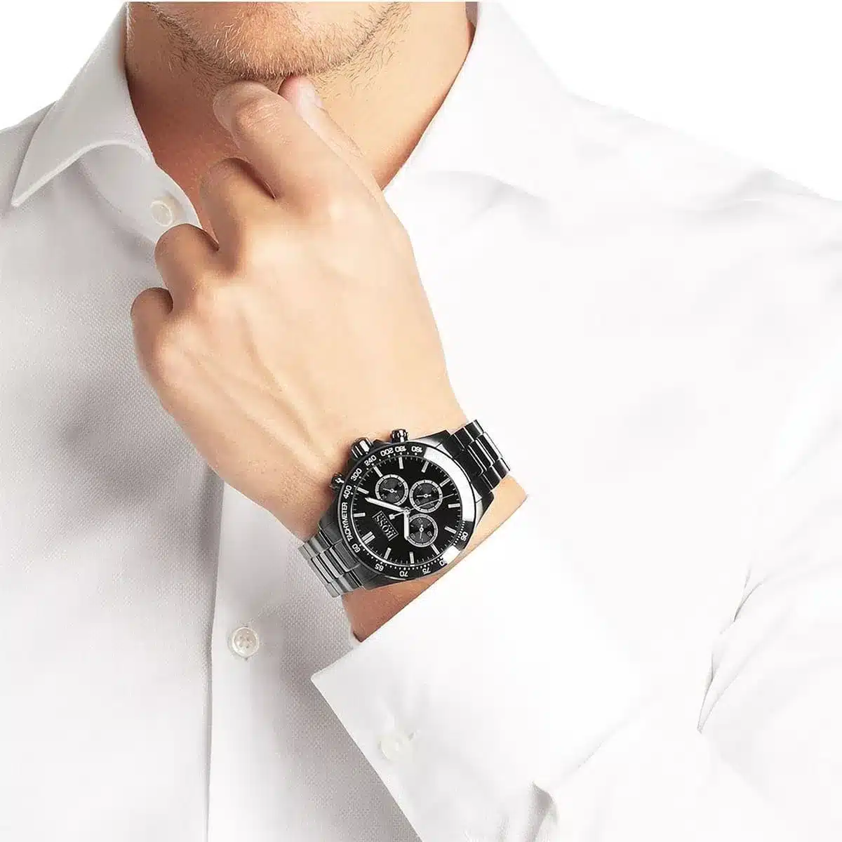Hugo Boss Stainless Steel Band Grey Dial Men's Watch - 1512961
